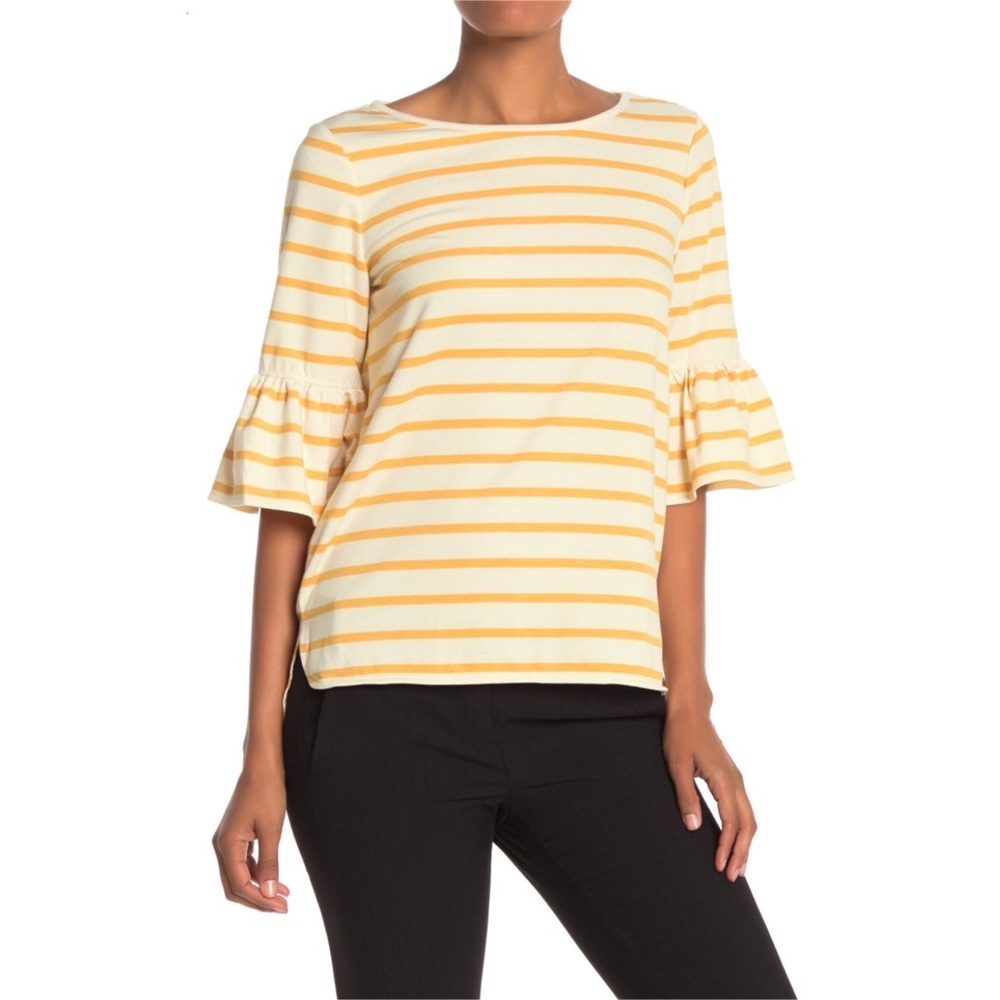 Max Studio Bell Sleeve Top -Large